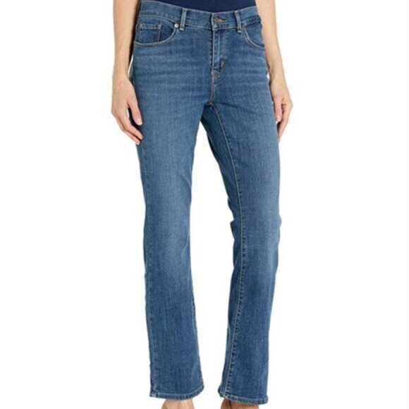 LEVI'S LEVIS Perfectly Slimming 512 Bootcut Jeans Medium Wash Boot Cut Jean 10 M - Picture 3 of 14